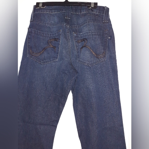 Rock & Republic Floyd Cut Dark Blue Jeans. - Picture 2 of 7